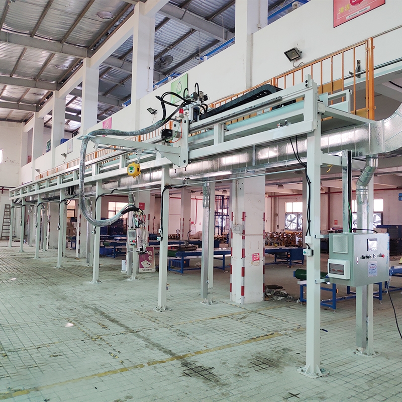 Zhuhai large car refrigerator polyurethane foaming machine production line
